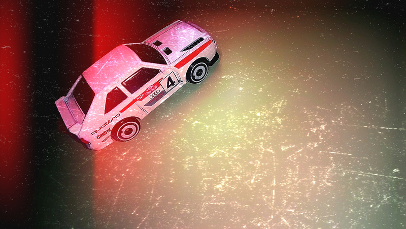 Illustration for article titled Ringe der Vorherrschaft | Hot Wheels 1984 Audi Sport Quattro | Inspection Room